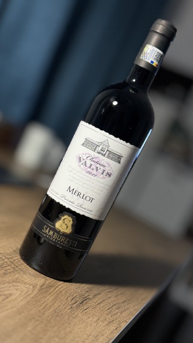 Samburesti Chateau Merlot Valvis 2021, 750ml