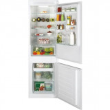 Combina frigorifica incorporabila CBT3518FW, 248 l, Clasa F, No Frost, WiFi, Display, Control electronic, H 177 cm, Alb, Candy