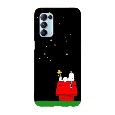 Husa compatibila cu Oppo Find X5, Viceversa, model Sleeping dream greeting Snoopy, Silicon, TPU foto