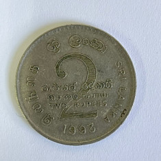 Moneda 2 RUPEES - 1993 - Sri Lanka - KM 147 (381)