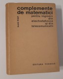 Andre Angot Complemente de matematici