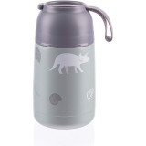 Zopa Food Thermos with Silicone Holder termos pentru m&acirc;ncare Dino 620 ml