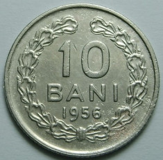 ROMANIA, 10 BANI 1956_XF * cod 129 foto