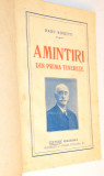 Amintiri din prima tinerete - Radu Rosetti 1927