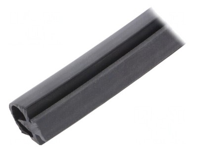 Bandă neagră cu buton standard 100m 230VAC 24VDC -20&amp;divide;55&amp;deg;C foto
