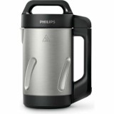 Blender Philips M&aacute;s que sopas Negru 1000 W 1,2 L
