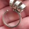 (178) INEL DIN ARGINT DAMA, VINTAGE, REGLABIL, MODEL FRUMOS, MARCAJ ARGINT 835
