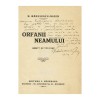 N. Rădulescu-Niger, Orfanii Neamului, 1913, DEDICAȚIE pt. Eufrosina Bălăcescu, Carte Veche
