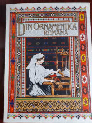 Din ornamentica romana album de tesaturi romanesti - Dimitrie Comsa foto