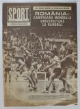 SPORT , REVISTA ILUSTRATA LUNARA A CONSILIULUI NATIONAL PENTRU EDUCATIE FIZICA SI SPORT , NR. 6 , 1987