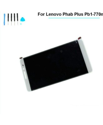 Ecran LCD Display Complet Lenovo PHAB Plus PB1-770 PB1-770M PB1-770N/P Alb foto