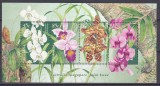 DB1 Flora Orhidee 1998 Australia MS MNH, Nestampilat