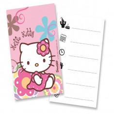 Invitatii petrecere Hello Kitty foto