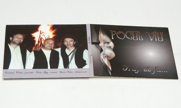 Focul Viu &ndash; Trup De Fum - CD-R audio original NOU
