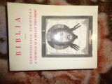 Biblia adica Dumnezeiasca sriptura a vechiului si noului testament ( tiparita in Italia , an 1990 ) /1376 pagini