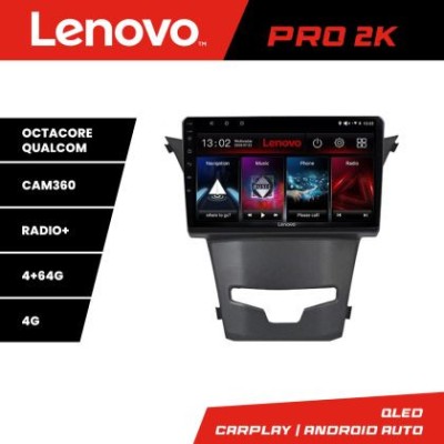 Navigatie Ssangyong Korando 2014-2019 Lenovo Kit-1159 8 core QLED 2K 4+64 360 Android Waze USB Navigatie Internet Youtube Radio CarStore Technology foto