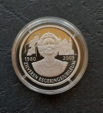 Medalie jubiliara de argint 925 - Beatrix a Olandei, anul 2005 - Proof, Europa