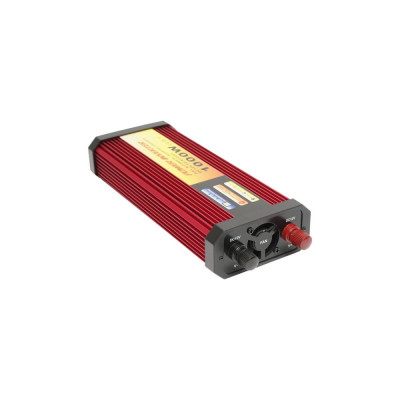 Invertor tensiune 12V-220V 1000W cu USB Breckner Germany foto