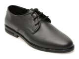Pantofi eleganti OTTER negri, DD611, din piele naturala