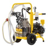 Aparat de Muls Oi Agro Electro 2 Posturi, 1 Bidon Inox de 25 litri, Eco
