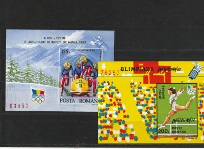 Olimpiade 1992 ,colite nadantelate , Romania. foto