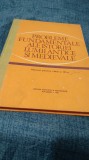 PROBLEME FUNDAMENTALE ALE ISTORIEI LUMII ANTICE SI MEDIEVALE,MANUAL CLASA XI/CARTONATA 1980