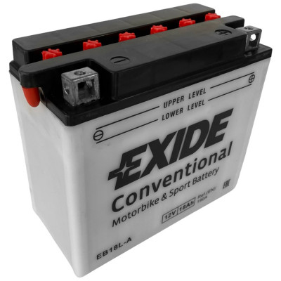 Baterie Moto Exide Conventional Motorbike &amp;amp;amp; Sport Battery 18Ah 190A 12V YB18L-A foto