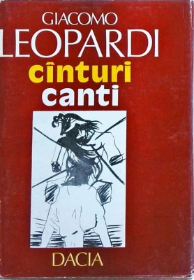 Giacomo Leopardi - Canturi. Canti foto