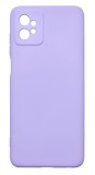 Husa de protectie din silicon pentru Motorola Moto G32, SoftTouch, interior microfibra, Lilac, Oem