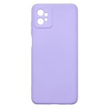 Husa de protectie din silicon pentru Motorola Moto G32, SoftTouch, interior microfibra, Lilac
