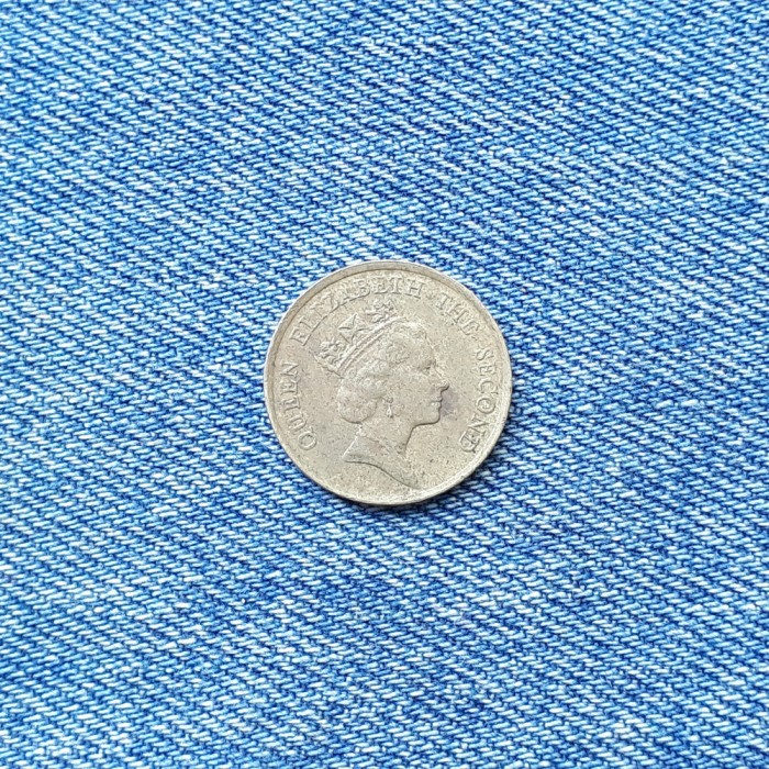 1r - 10 Cents 1987 Hong Kong