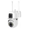Camera de Supraveghere WiFi, 2 Vederi, Detectie Miscare, Alarma, V380