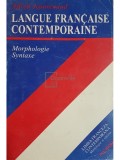 Alfred Jeanrenaud - Langue francaise contemporaine (Editia: 1996)