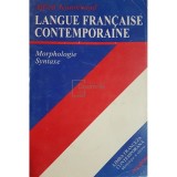 Alfred Jeanrenaud - Langue francaise contemporaine (Editia: 1996)