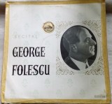 DISC LP:RECITAL GEORGE FOLESCU(Gounod/D.G.Kiriac/C.Brailoiu/I.Borgovan)[ECE0216]