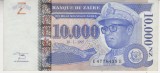 M1 - Bancnota foarte veche - Zair - 10000 zaire