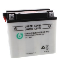 Baterie 12V16Ah moto + electrolit YB16B-A/A1 6-ON Cod Produs: MX_NEW 7070066MA