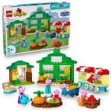 LEGO&reg; DUPLO&reg; Peppa Pig - Gradina si sera Bunicului Purcelus 10461, 102 piese