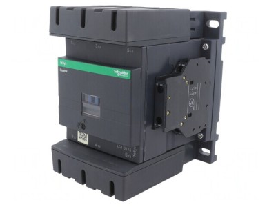 Contactor 3P NO + 3 Contacte Auxiliare NO/NC 24VDC LC1D115BD foto
