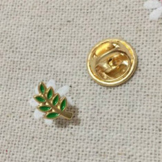 Pin masonic Acacia verde PIN054