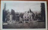 Carte postala, Sinaia, Corpul de garda Castelul Peles, perioada interbelica