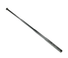 Baston telescopic din otel, argintiu 64 cm, 4 sectiuni