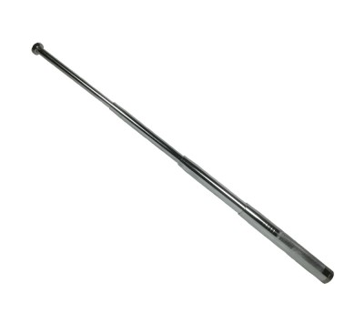 Baston telescopic din otel, argintiu 64 cm, 4 sectiuni foto