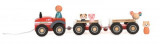 Tractor cu remorca si figurine, Egmont toys