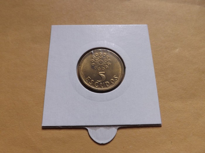 Portugalia 5 Escudos 1998