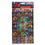 Autocolante Recompensă cu Model Spiderman, 80 buc, Multicolore, CMCLASS