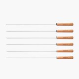 Set 6 Tepuse Frigarui Inox 40cm Tramontina ProChef Cookware, Maner Lemn Jatoba, Cutie Cadou