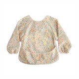 Mushie Long Sleeve Bib bavețică Pastel Blooms 6-24m 1 buc