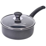 Cratiță antiaderentă cu capac din sticlă, &Oslash;20 cm, CMCLASS