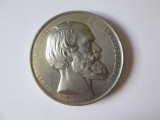 Cumpara ieftin Rară! Prusia medalia comemorativa argintată Ernst von Bandel 1875, Europa